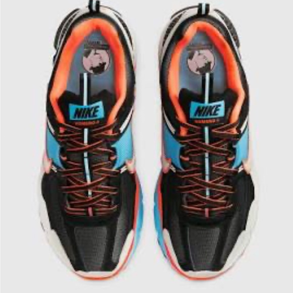 NIKE MEN’S AIR ZOOM VOMERO 5 'BLUE GAZE TOTAL ORANGE' - Picture 5 of 15